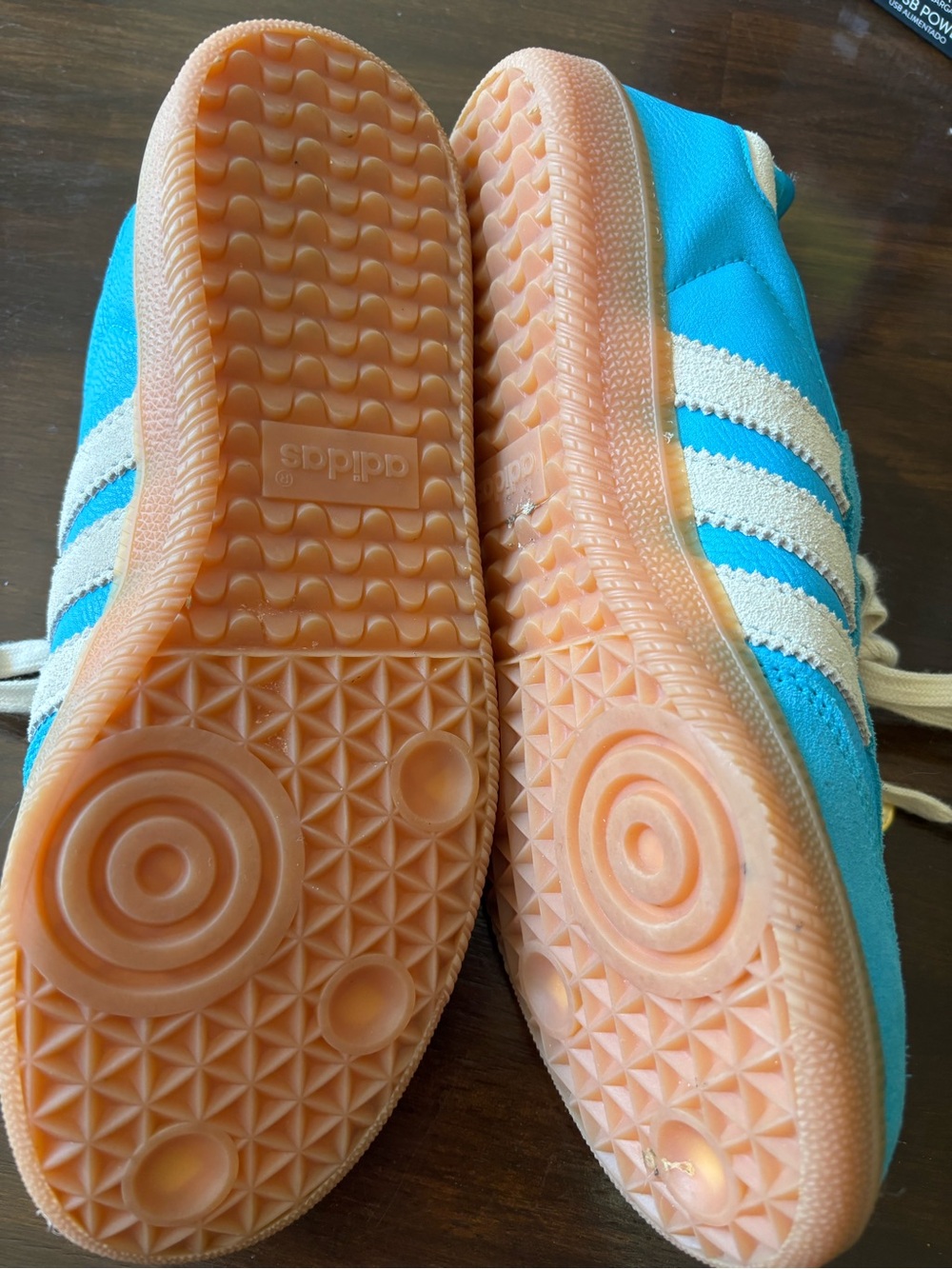 Adidas Samba OG Sporty & Rich Blue Rush IE6975 mens 7.5 Blokecore streetwear - Picture 7 of 9